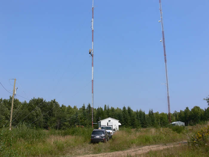 New Repeater Site at Whitecourt (Glentel)